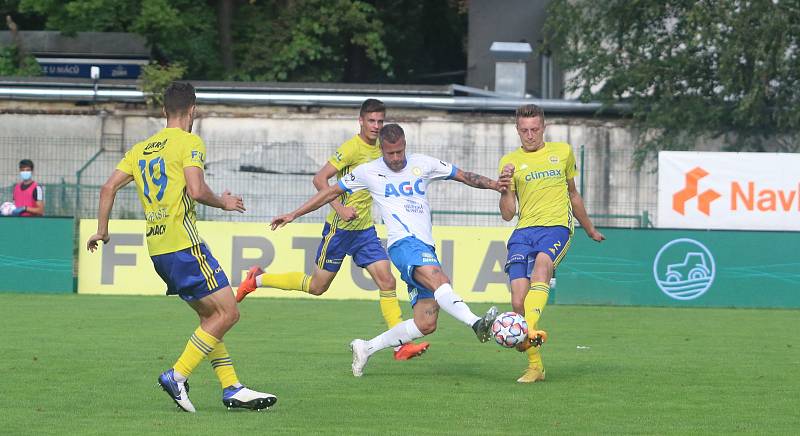 Fotbalisté Zlína ve 3. kole FORTUNA:LIGY zvítězili nad Teplicemi 3:0.