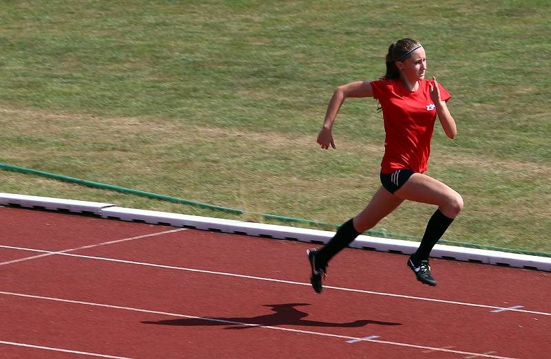 Odznak Všestrannosti Olympijských Vítězů krajské kolo na atletickém stadionu TJ Jiskra - Sprint 60 m