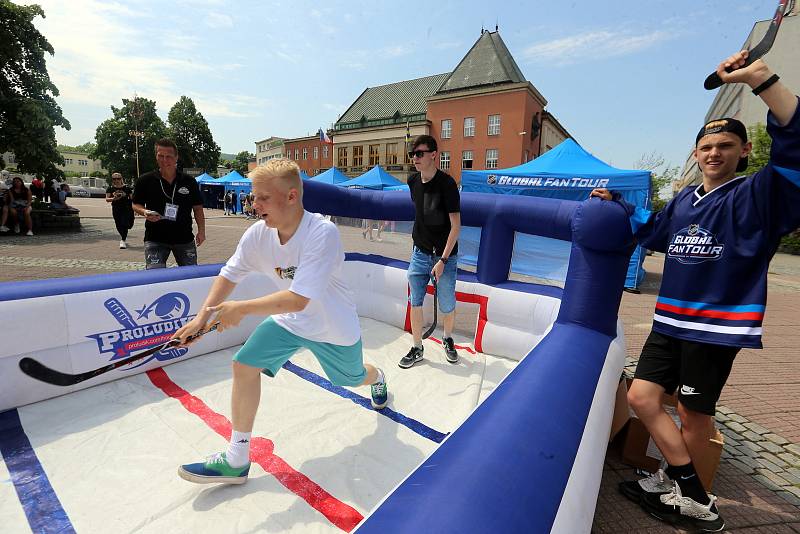 NHL Global Fan Tour Zlín na náměstí Míru