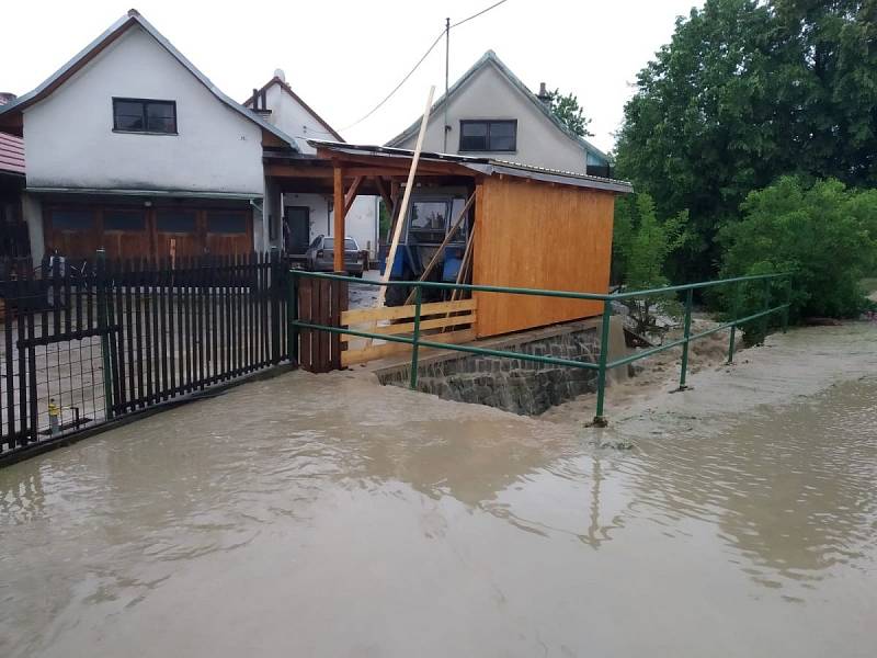 Následky bouřky ve Zlínském kraji, 13. 6. 2020