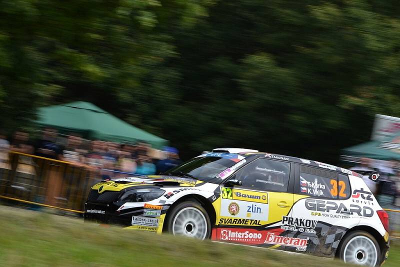 Barum Czech Rally Zlín: RZ 13 Zádveřice