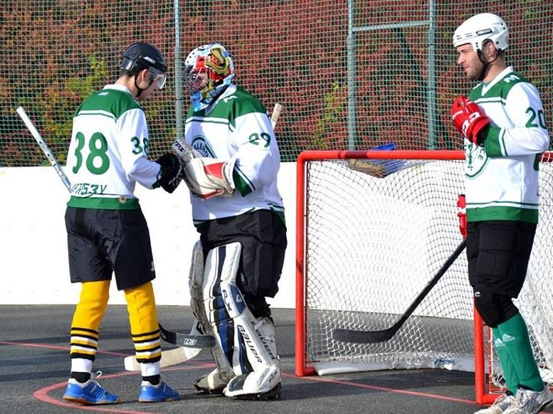 Moravská hokejbalová liga Bulldogs Brno B  -Malenovice