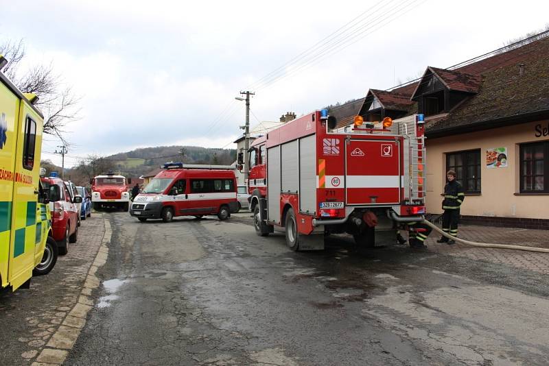 Ranní požár trnavské hospody