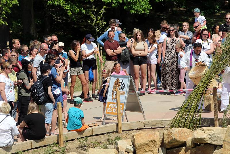 Slavnostní otevření Jaguar Trek v ZOO Lešná.