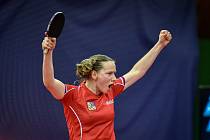 Elitní česká stolní tenistka Hana Matelová z Jankovic dosáhla o víkendu na svůj životní úspěch.