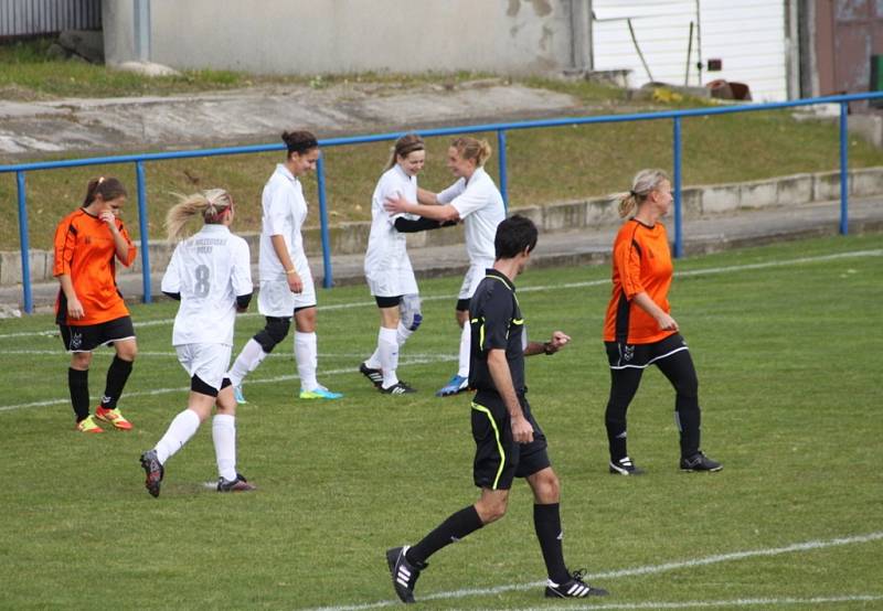 Fotbal divize žen: Velké Pavlovice - Holešovské holky