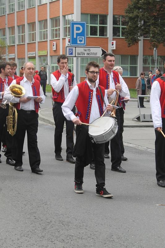 Ve Zlíně na 1. máje jako za éry T. Bati