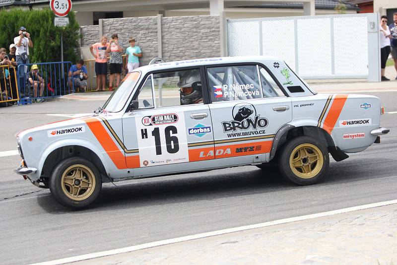 V rámci 49. ročníku Barum Czech Rally Zlín se jel vložený závod Rally Historic.