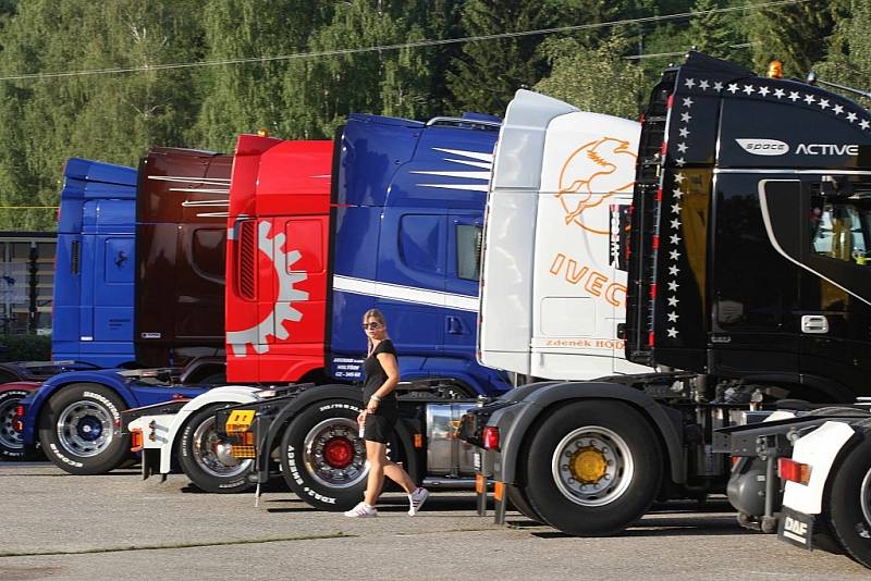 Truck sraz Zlín 2015 v Březůvkách.