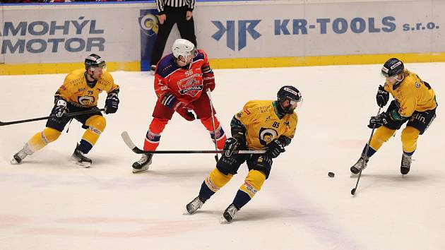 Hokejisté Zlína ve 27. kole Chance ligy přivítali Porubu.