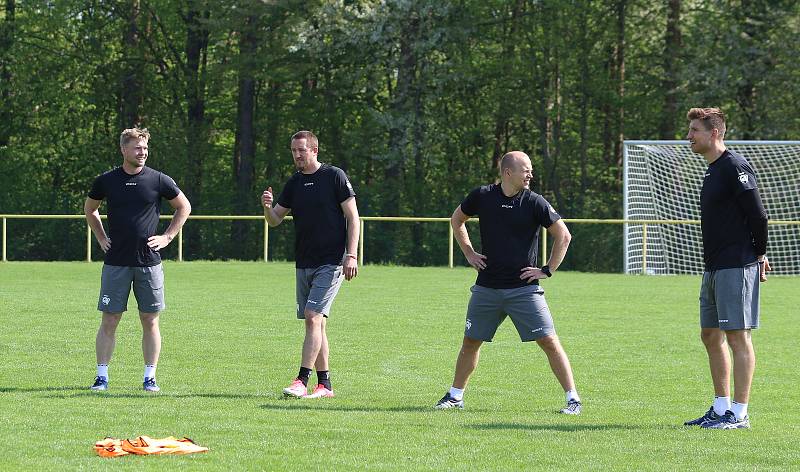 Hokejoví Berani se pod novým trenérským vedením zúčastnili prvního tréninku.