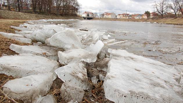 Led na Moravě již téměř roztál