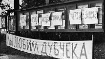 Dobové fotografie zachycující okupaci na Zlínsku.