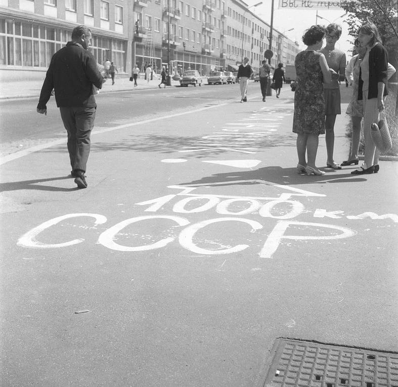 Dobové fotografie zachycující okupaci na Zlínsku.