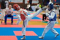Klub Taekwondo WTF Zlín si z prestižního turnaje národní extraligy Sokol Cup 2023, který se konal v Hradci Králové, přivezl hned několik prvenství a zlatých medailí. Foto archiv klubu
