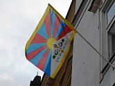 Tibetská vlajka. Ilustrační foto