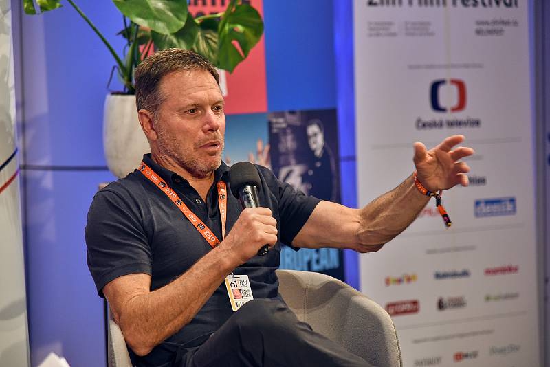 Americký filmový producent Bill Gerber na Zlín Film Festu.Foto zdroj: Zlín Film Fest.