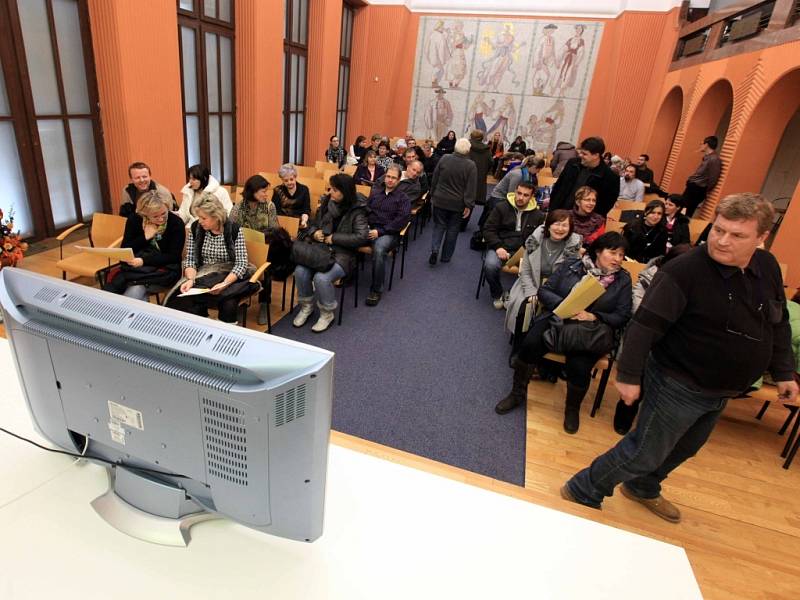 Volba Prezidenta II. kolo. Centrální evidence magistrát města Zlína.