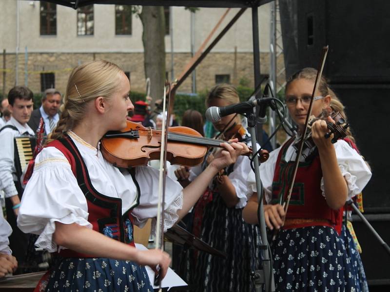 VIII. Folklorní a dechový festival ve Vizovicích.