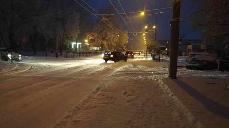 Dopravní situace ve Zlíně 28. 1. 2019