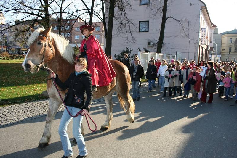 Svatomartinský pochod Zlínem