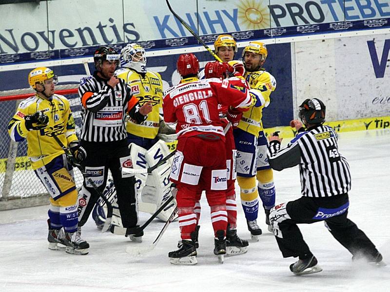 PSG Zlín – HC Oceláři Třinec