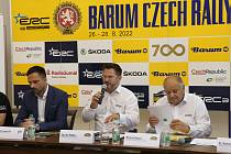 Během úterního dopoledne proběhla tisková konference k letošnímu ročníku Barum Czech Rally Zlín.