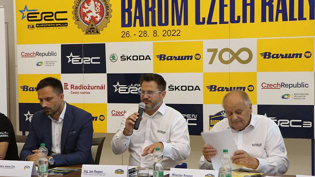 Během úterního dopoledne proběhla tisková konference k letošnímu ročníku Barum Czech Rally Zlín.