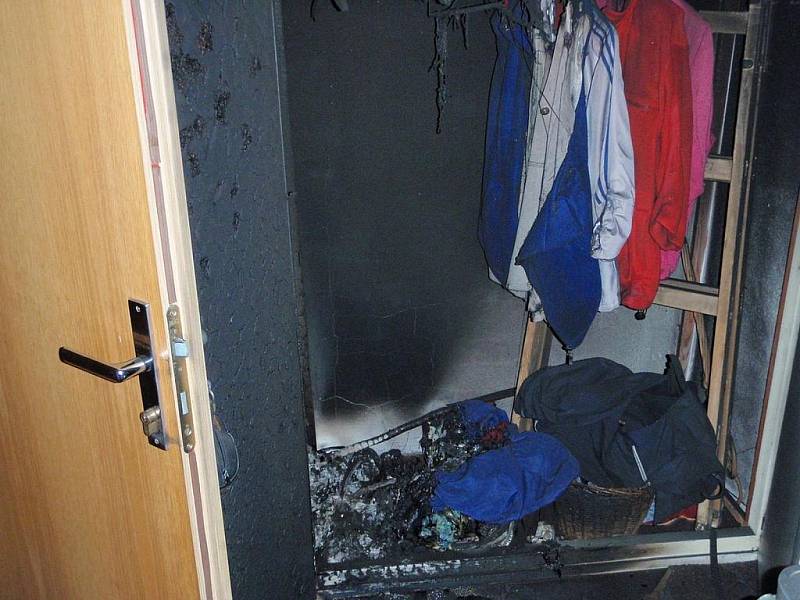 Tragický požár v jednom z bytů domu v Luhačovicích