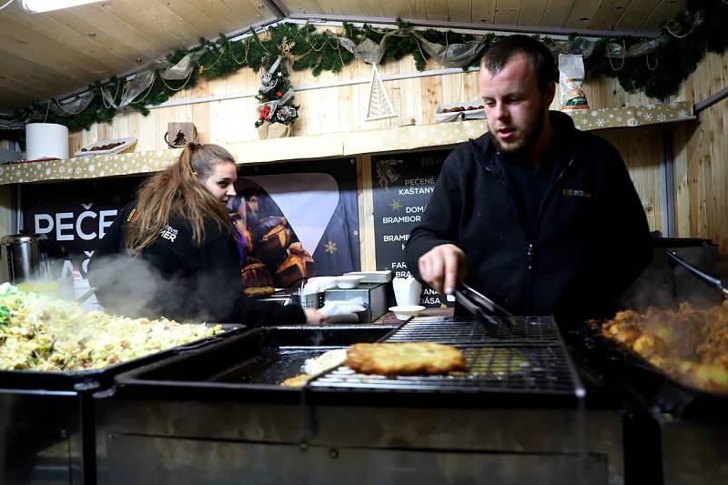 Rozsvícení vánočního stromu ve Zlíně, 1.12.2019