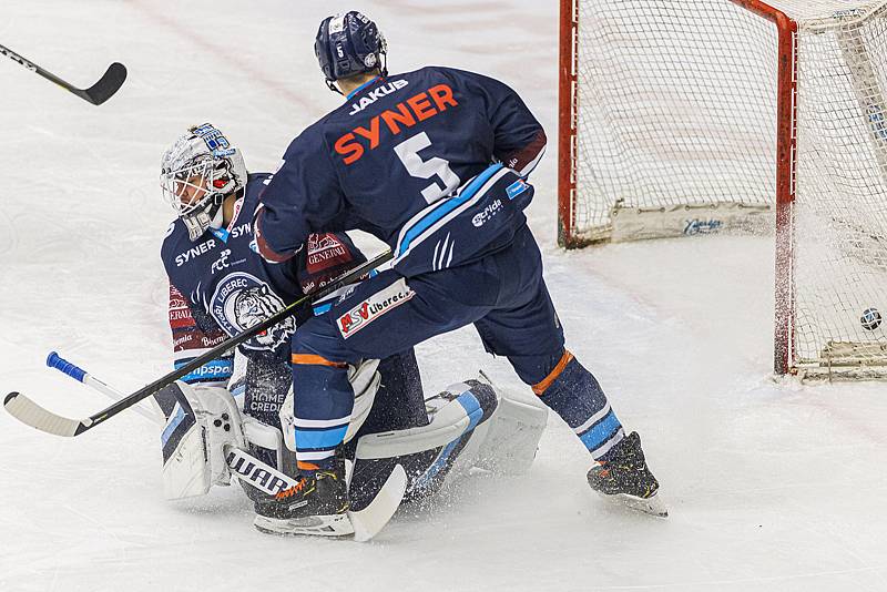 Hokejisté Zlína ve 45. kole extraligy vyzvali Liberec