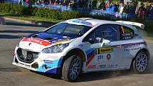 Páteční kvalifikační zkouška a shakedown před zahájením 44. ročníku Barum Czech Rally Zlín