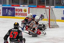 Sledge hokejisté Zlína v prvním semifinále zvítězili v Olomouci 6:1.