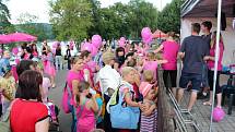 Avon pochod proti rakovině prsu v Luhačovicích.