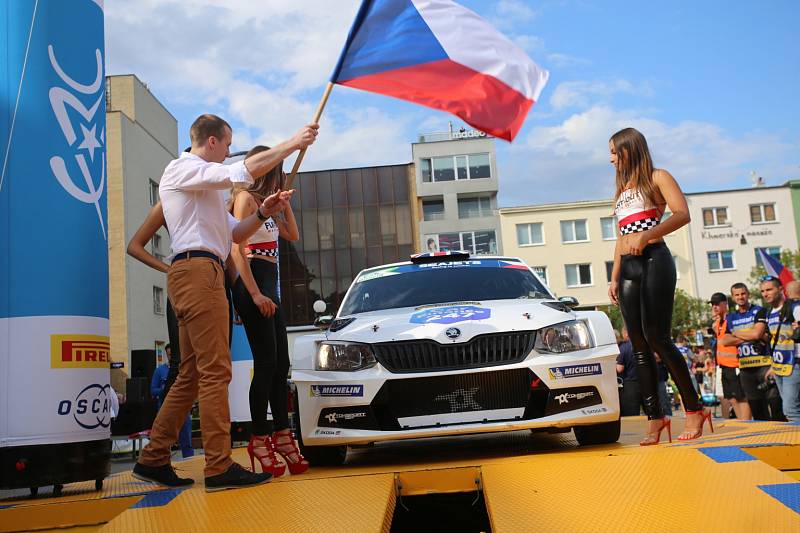 Start 49. ročník Barum Czech Rally