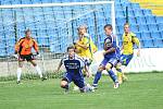 V duelu rezerv porazili fotbalisté Zlína (ve žlutém) Sigmu Olomouc 4:0.