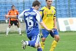 V duelu rezerv porazili fotbalisté Zlína (ve žlutém) Sigmu Olomouc 4:0.