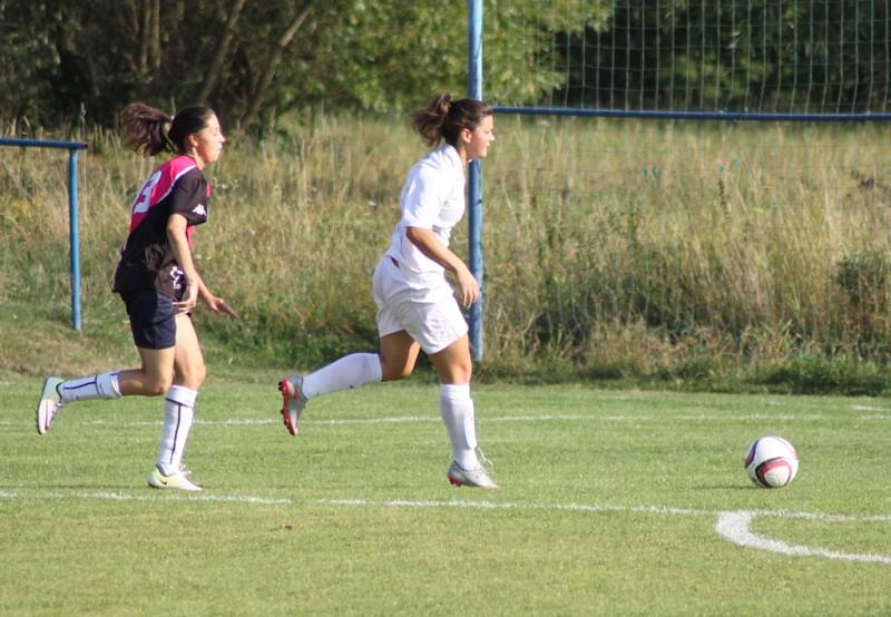 Krajský přebor žen: Lužkovice - Holešovské holky 2:5. 