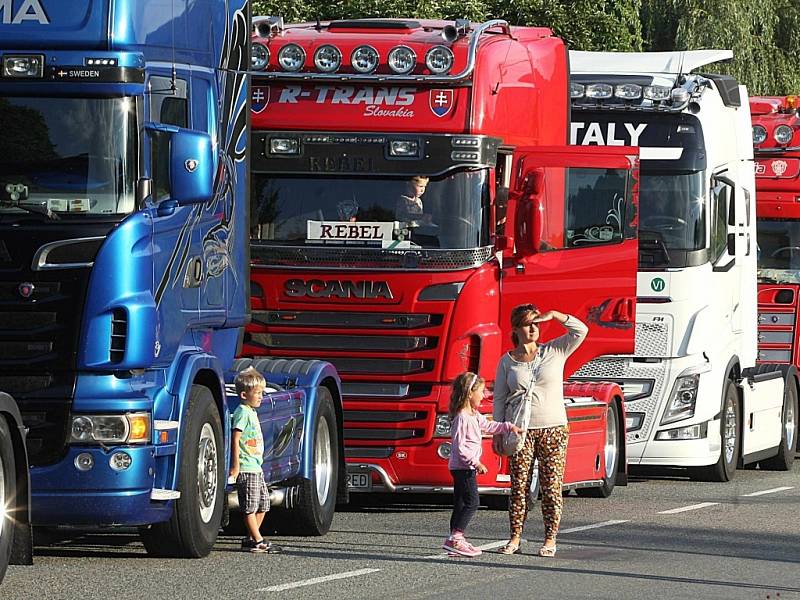 Truck sraz Zlín v Březůvkách. Ilustrační foto z roku 2015