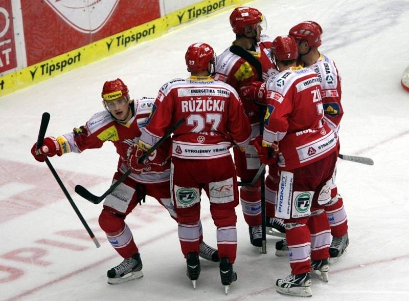 PSG Zlín- HC Oceláři Třinec.