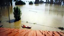 Povodně v Tlumačově v roce 1997