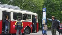 Historický trolejbus Škoda 9Tr, Zlín