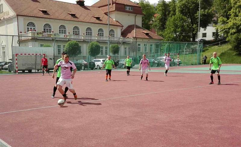 3. kolo první ligy v malé kopané ve Zlíně hrané dne 13.5.2017  