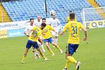 Fotbalisté Zlína (žluté derby ) v nedělním derby hostili sousední Slovácko.