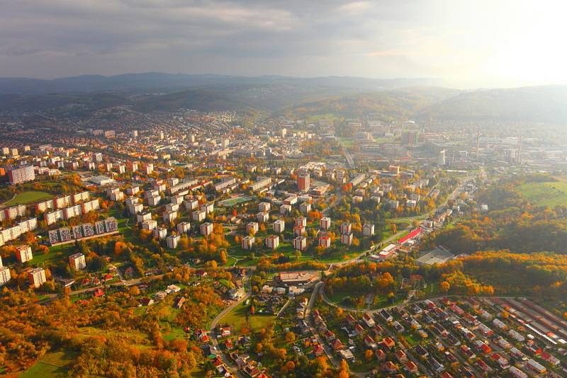 Pohledy na Zlín i přírodu.