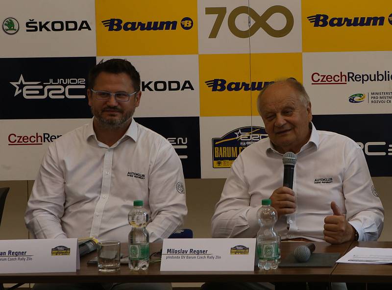 Letošní 51. ročník Barum Czech Rally Zlín již zná vše podstatné. Kormidla populárního automobilového závodu se ujal syn Miloslava Regnera Jan. 