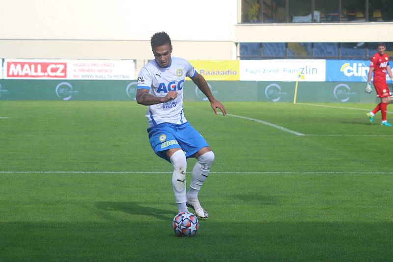 Fotbalisté Zlína ve 3. kole FORTUNA:LIGY zvítězili nad Teplicemi 3:0.