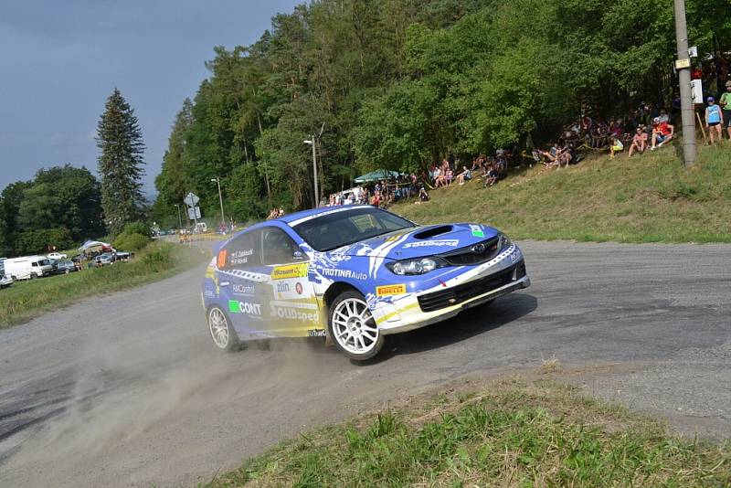 Nedělní etapa Barum Czech Rally Zlín 2017 - RZ 12 Košíky a RZ 14 Pindula 