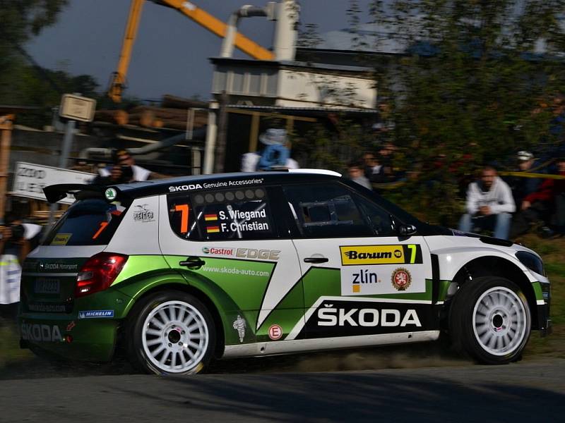 Poslední možnost vyladit svůj vůz před slavnostním startem 43. ročníku Barum Czech Rally Zlín využila v pátek dopoledne na shakedownu Hvozná většina posádek