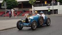 Start 49. ročník Barum Czech Rally. Bugatti